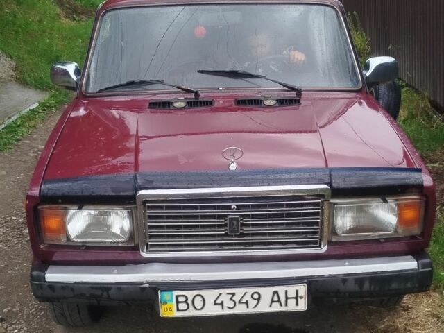 Червоний ВАЗ 2107, об'ємом двигуна 1 л та пробігом 1000 тис. км за 750 $, фото 1 на Automoto.ua