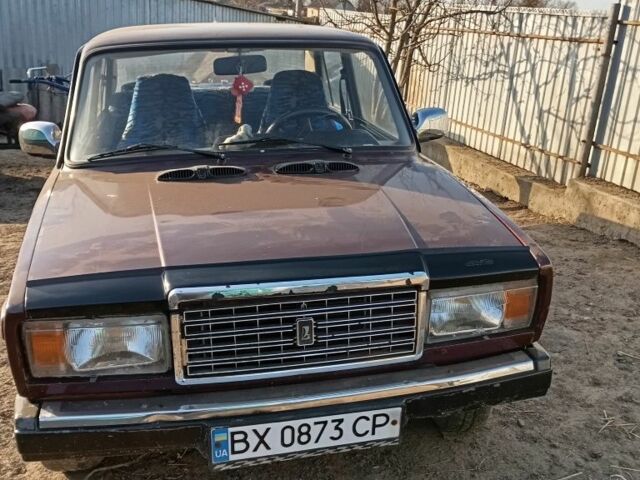 Червоний ВАЗ 2107, об'ємом двигуна 1.5 л та пробігом 150 тис. км за 644 $, фото 1 на Automoto.ua