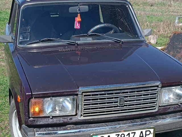 Красный ВАЗ 2107, объемом двигателя 0 л и пробегом 78 тыс. км за 1350 $, фото 1 на Automoto.ua