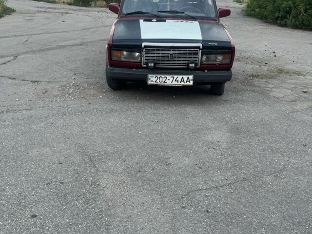 Красный ВАЗ 2107, объемом двигателя 1.6 л и пробегом 58 тыс. км за 384 $, фото 1 на Automoto.ua