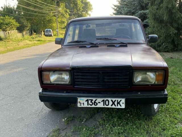 Красный ВАЗ 2107, объемом двигателя 1.5 л и пробегом 68 тыс. км за 27500 $, фото 1 на Automoto.ua