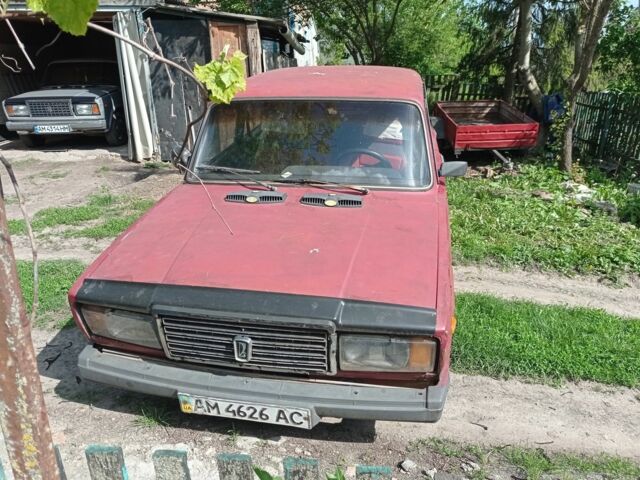 Червоний ВАЗ 2107, об'ємом двигуна 0 л та пробігом 300 тис. км за 550 $, фото 1 на Automoto.ua