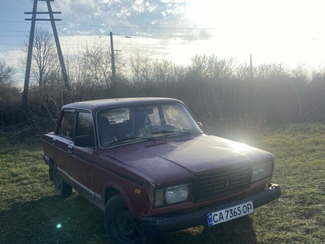 Червоний ВАЗ 2107, об'ємом двигуна 1.5 л та пробігом 60 тис. км за 450 $, фото 1 на Automoto.ua