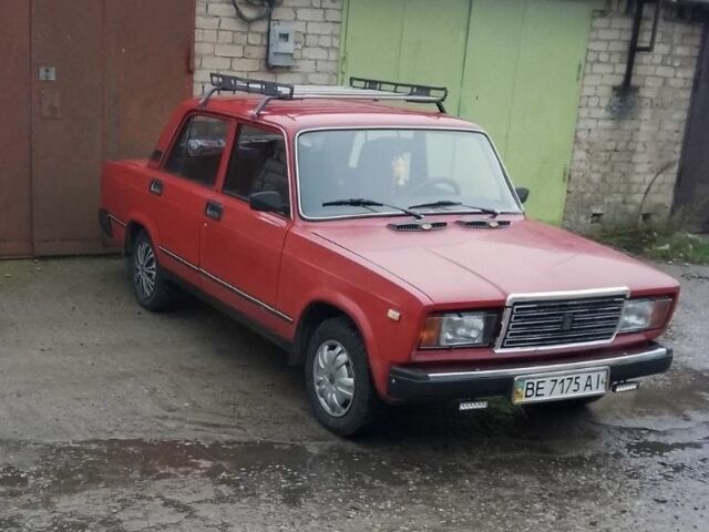 Красный ВАЗ 2107, объемом двигателя 0 л и пробегом 3 тыс. км за 1100 $, фото 1 на Automoto.ua