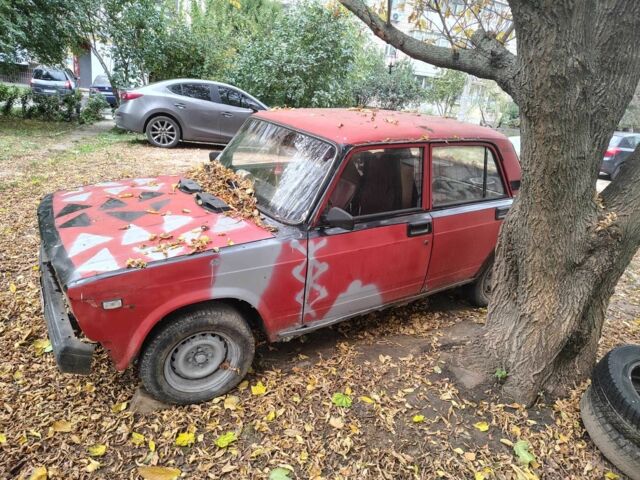 Червоний ВАЗ 2107, об'ємом двигуна 1.5 л та пробігом 120 тис. км за 360 $, фото 1 на Automoto.ua
