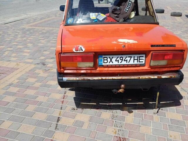 Червоний ВАЗ 2107, об'ємом двигуна 1.45 л та пробігом 200 тис. км за 850 $, фото 1 на Automoto.ua