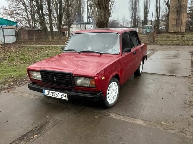 Червоний ВАЗ 2107, об'ємом двигуна 1.5 л та пробігом 3 тис. км за 704 $, фото 1 на Automoto.ua