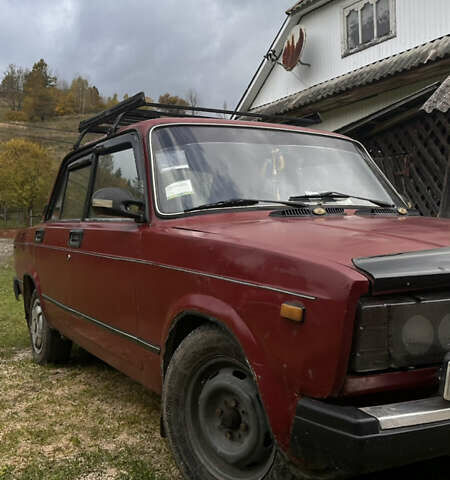 Красный ВАЗ 2107, объемом двигателя 0 л и пробегом 76 тыс. км за 600 $, фото 1 на Automoto.ua