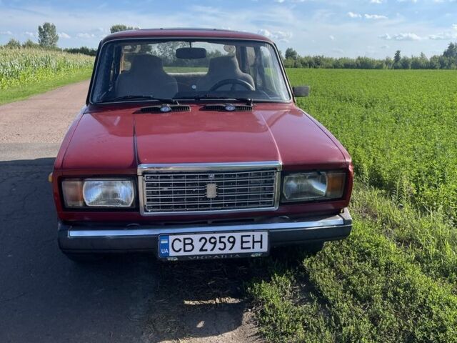 Червоний ВАЗ 2107, об'ємом двигуна 1.5 л та пробігом 200 тис. км за 313 $, фото 1 на Automoto.ua