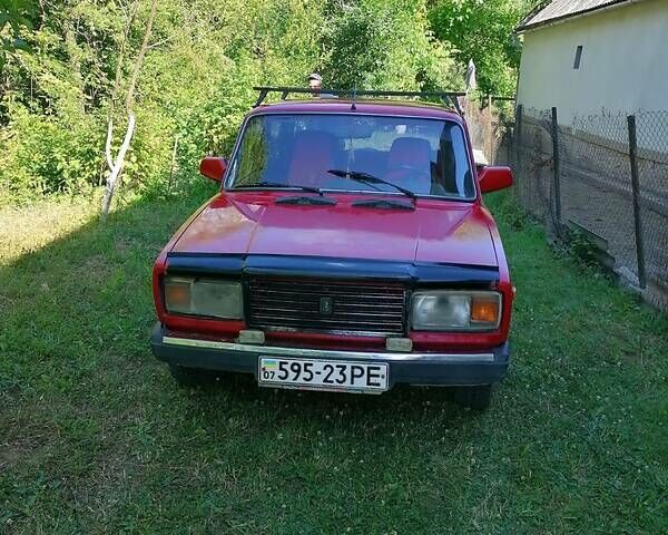 Красный ВАЗ 2107, объемом двигателя 1.3 л и пробегом 222 тыс. км за 750 $, фото 1 на Automoto.ua