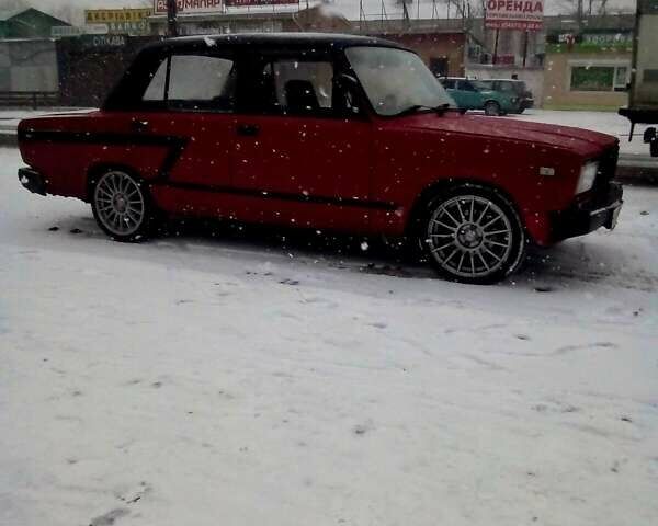 Червоний ВАЗ 2107, об'ємом двигуна 1.5 л та пробігом 60 тис. км за 900 $, фото 1 на Automoto.ua
