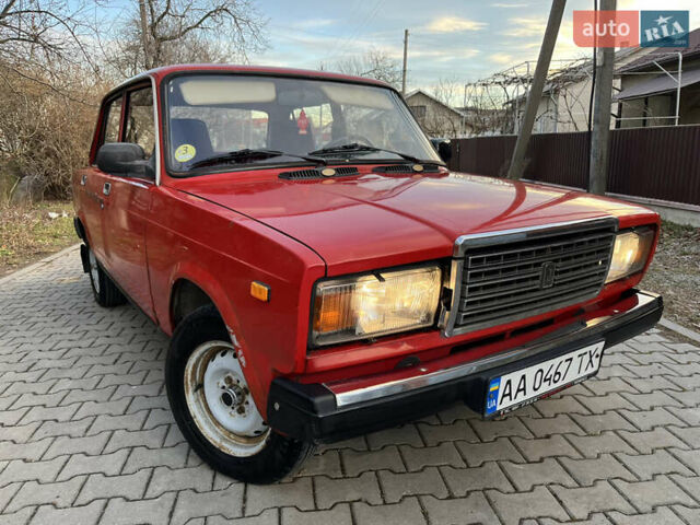 Червоний ВАЗ 2107, об'ємом двигуна 1.45 л та пробігом 90 тис. км за 1500 $, фото 1 на Automoto.ua