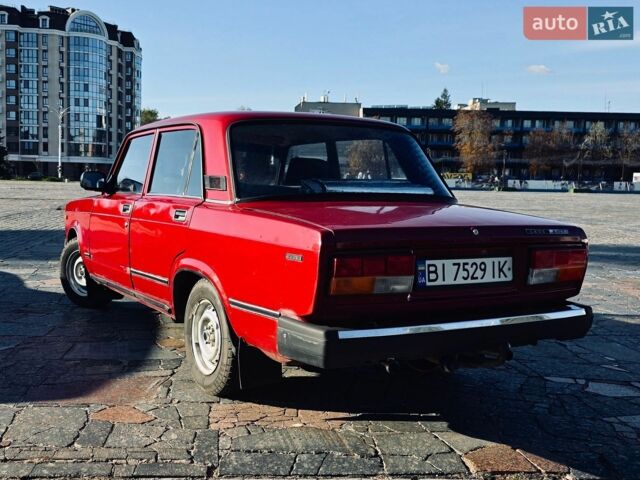 Червоний ВАЗ 2107, об'ємом двигуна 1.5 л та пробігом 145 тис. км за 1000 $, фото 1 на Automoto.ua
