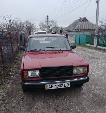 Красный ВАЗ 2107, объемом двигателя 1.5 л и пробегом 72 тыс. км за 920 $, фото 1 на Automoto.ua