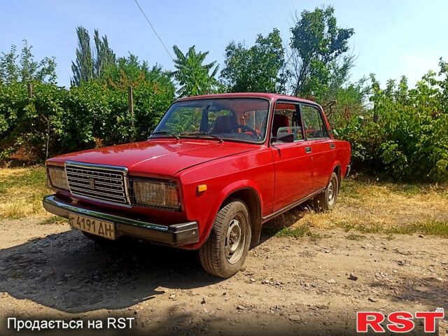 Червоний ВАЗ 2107, об'ємом двигуна 1.5 л та пробігом 0 тис. км за 1120 $, фото 1 на Automoto.ua