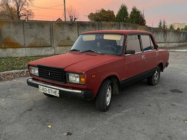 Червоний ВАЗ 2107, об'ємом двигуна 1.5 л та пробігом 855 тис. км за 430 $, фото 1 на Automoto.ua