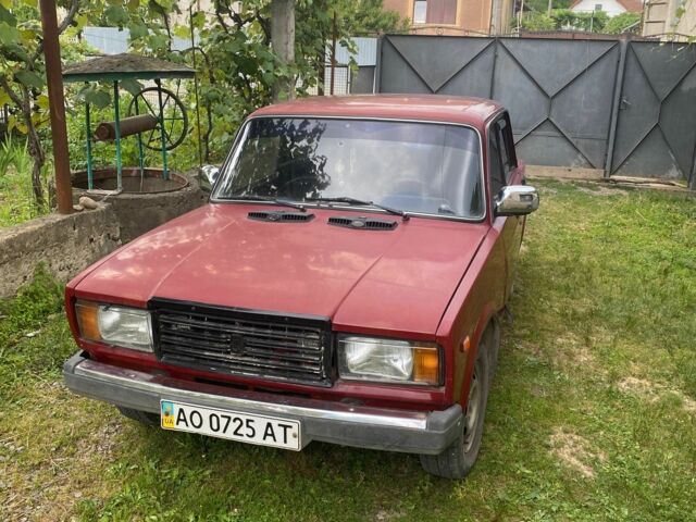 Красный ВАЗ 2107, объемом двигателя 0 л и пробегом 43 тыс. км за 450 $, фото 1 на Automoto.ua