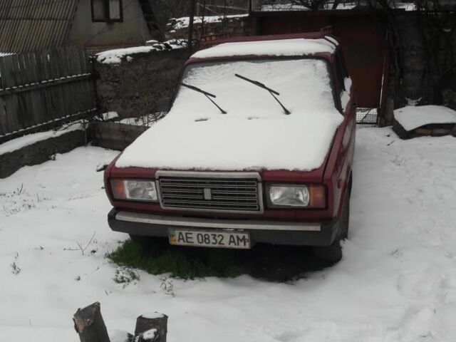 Червоний ВАЗ 2107, об'ємом двигуна 1.5 л та пробігом 150 тис. км за 237 $, фото 1 на Automoto.ua