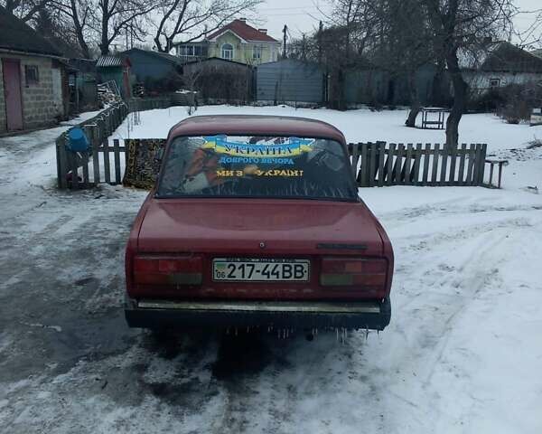 Червоний ВАЗ 2107, об'ємом двигуна 0 л та пробігом 280 тис. км за 698 $, фото 1 на Automoto.ua