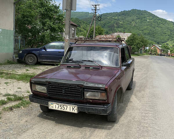 Червоний ВАЗ 2107, об'ємом двигуна 1.3 л та пробігом 200 тис. км за 499 $, фото 1 на Automoto.ua