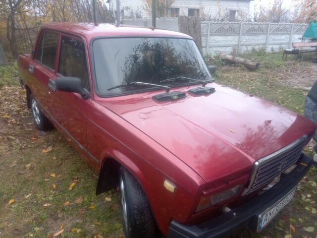 Червоний ВАЗ 2107, об'ємом двигуна 1.5 л та пробігом 1 тис. км за 650 $, фото 1 на Automoto.ua