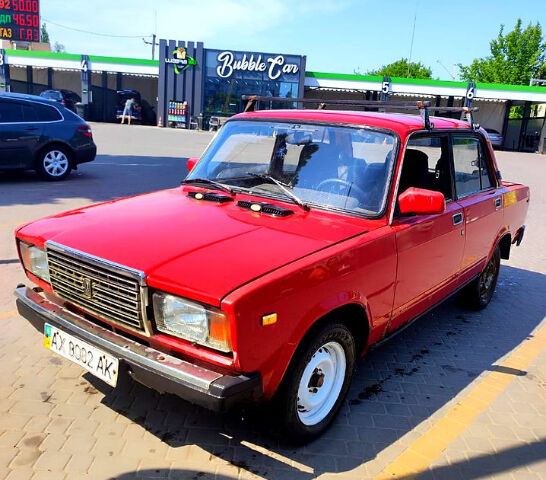 Червоний ВАЗ 2107, об'ємом двигуна 1.5 л та пробігом 70 тис. км за 550 $, фото 1 на Automoto.ua