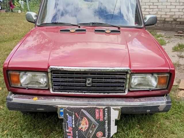 Червоний ВАЗ 2107, об'ємом двигуна 0 л та пробігом 200 тис. км за 500 $, фото 1 на Automoto.ua