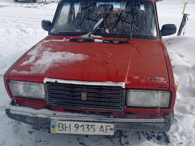 Червоний ВАЗ 2107, об'ємом двигуна 1.5 л та пробігом 50 тис. км за 900 $, фото 1 на Automoto.ua