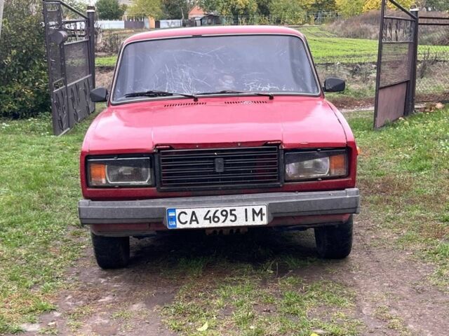 Червоний ВАЗ 2107, об'ємом двигуна 1.6 л та пробігом 31 тис. км за 602 $, фото 1 на Automoto.ua