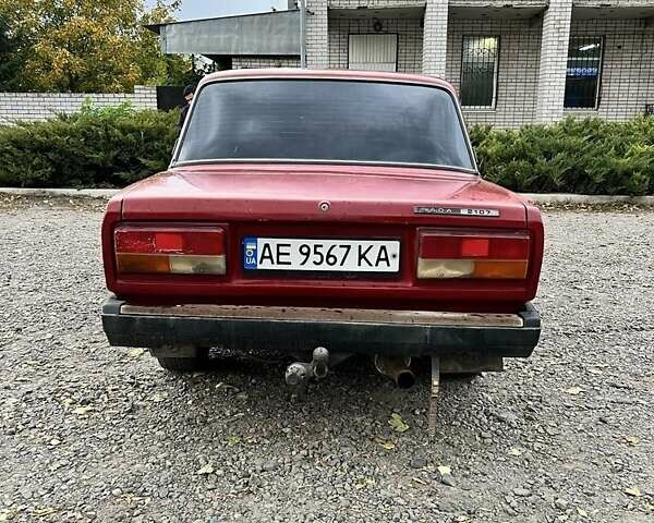 Красный ВАЗ 2107, объемом двигателя 1.5 л и пробегом 100 тыс. км за 900 $, фото 1 на Automoto.ua