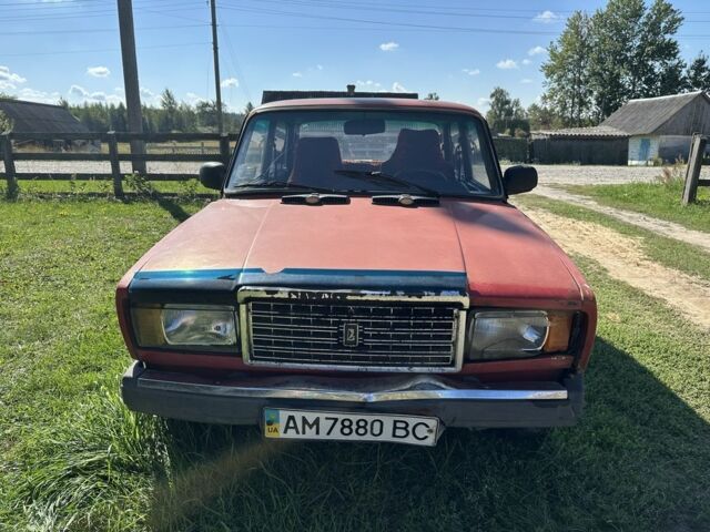 Червоний ВАЗ 2107, об'ємом двигуна 0 л та пробігом 1 тис. км за 336 $, фото 1 на Automoto.ua