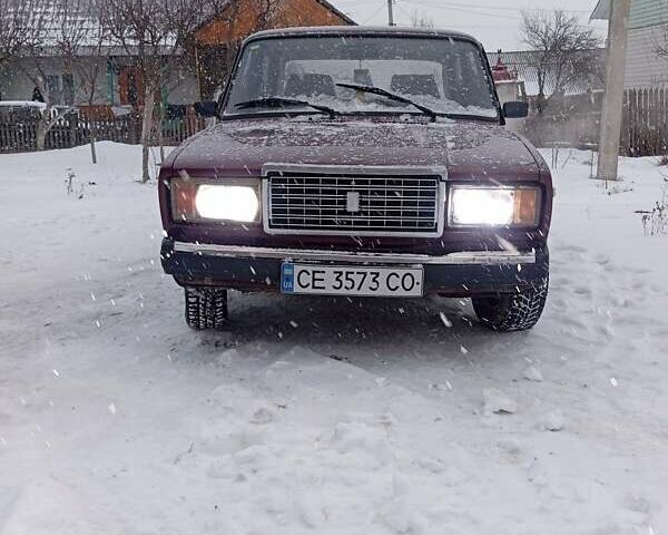 Червоний ВАЗ 2107, об'ємом двигуна 1.3 л та пробігом 120 тис. км за 1400 $, фото 1 на Automoto.ua