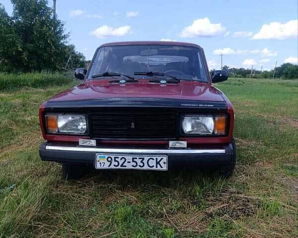 ВАЗ 2107 1995 в Полтаве на Automoto.ua Красный ВАЗ 2107, объемом двигателя 1.6 л и пробегом 8 тыс. км за 1150 $, фото 1 на Automoto.ua