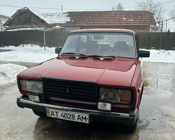 Червоний ВАЗ 2107, об'ємом двигуна 1.5 л та пробігом 100 тис. км за 700 $, фото 1 на Automoto.ua