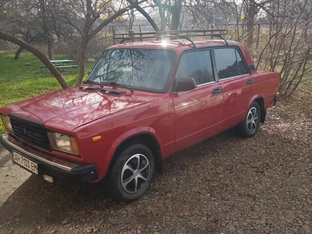 Червоний ВАЗ 2107, об'ємом двигуна 1.5 л та пробігом 200 тис. км за 1182 $, фото 1 на Automoto.ua