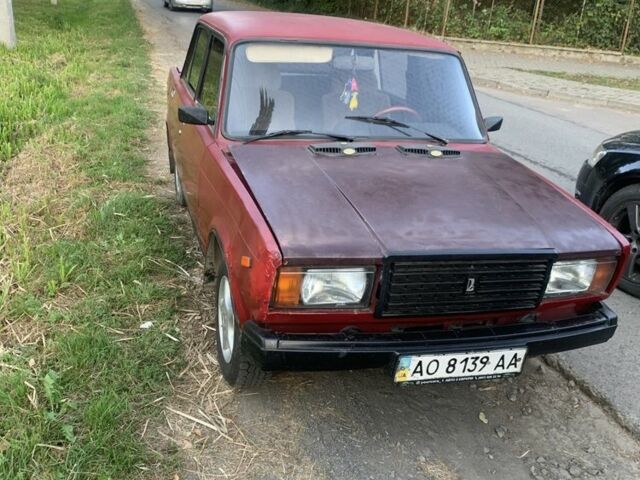 Червоний ВАЗ 2107, об'ємом двигуна 1.3 л та пробігом 300 тис. км за 700 $, фото 1 на Automoto.ua