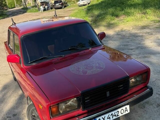 Красный ВАЗ 2107, объемом двигателя 1.6 л и пробегом 60 тыс. км за 2500 $, фото 1 на Automoto.ua