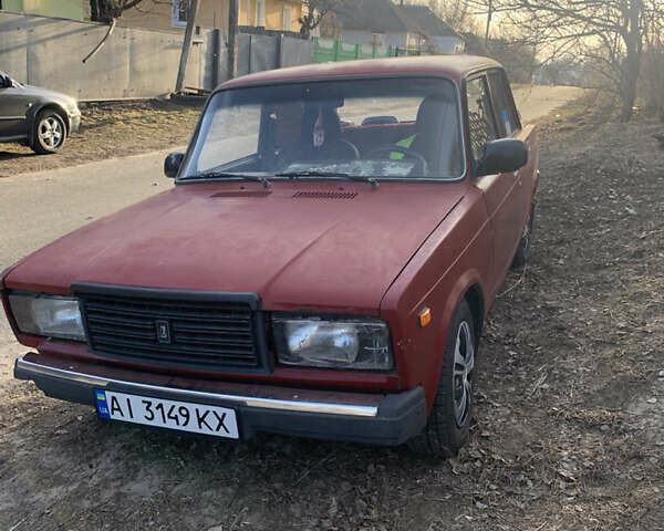 Червоний ВАЗ 2107, об'ємом двигуна 1.6 л та пробігом 280 тис. км за 600 $, фото 1 на Automoto.ua