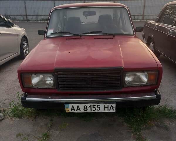 Червоний ВАЗ 2107, об'ємом двигуна 1.6 л та пробігом 27 тис. км за 1000 $, фото 1 на Automoto.ua
