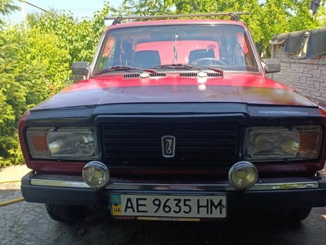 Червоний ВАЗ 2107, об'ємом двигуна 1.5 л та пробігом 27 тис. км за 561 $, фото 1 на Automoto.ua