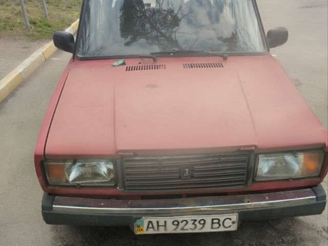 Червоний ВАЗ 2107, об'ємом двигуна 1.5 л та пробігом 200 тис. км за 339 $, фото 1 на Automoto.ua