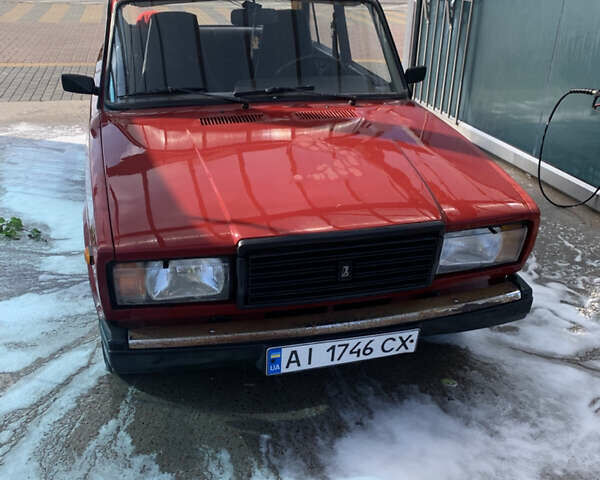 Червоний ВАЗ 2107, об'ємом двигуна 1.5 л та пробігом 108 тис. км за 1400 $, фото 1 на Automoto.ua
