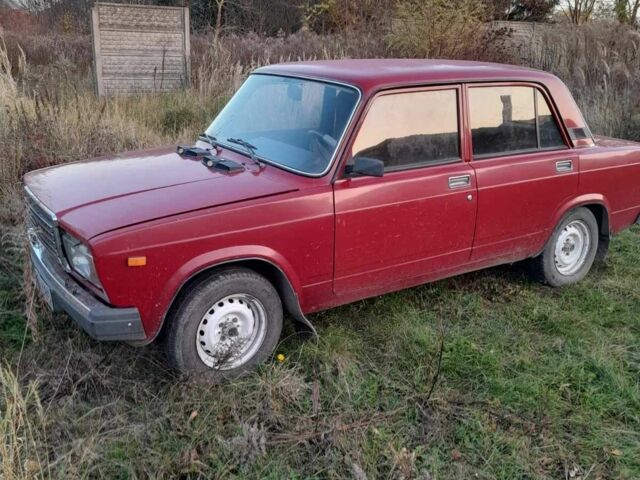 Красный ВАЗ 2107, объемом двигателя 0 л и пробегом 109 тыс. км за 700 $, фото 1 на Automoto.ua