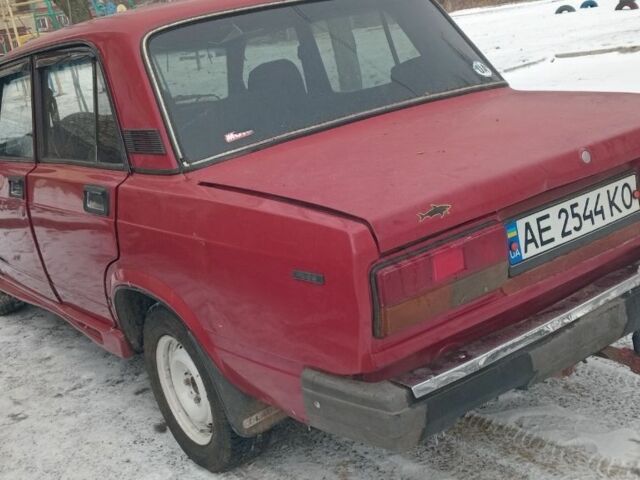 Червоний ВАЗ 2107, об'ємом двигуна 0 л та пробігом 110 тис. км за 1084 $, фото 1 на Automoto.ua