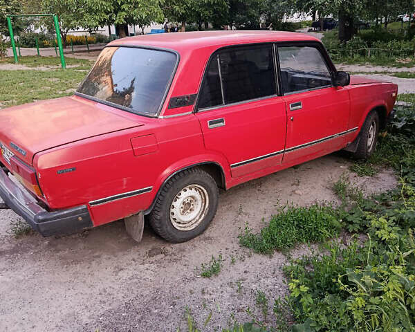 Червоний ВАЗ 2107, об'ємом двигуна 0 л та пробігом 60 тис. км за 850 $, фото 1 на Automoto.ua