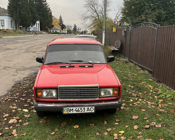 ВАЗ 2107 1999 у Сумах на Automoto.ua Червоний ВАЗ 2107, об'ємом двигуна 0 л та пробігом 67 тис. км за 1200 $, фото 1 на Automoto.ua