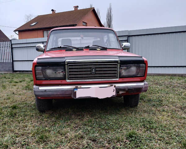 Червоний ВАЗ 2107, об'ємом двигуна 1.45 л та пробігом 87 тис. км за 950 $, фото 1 на Automoto.ua