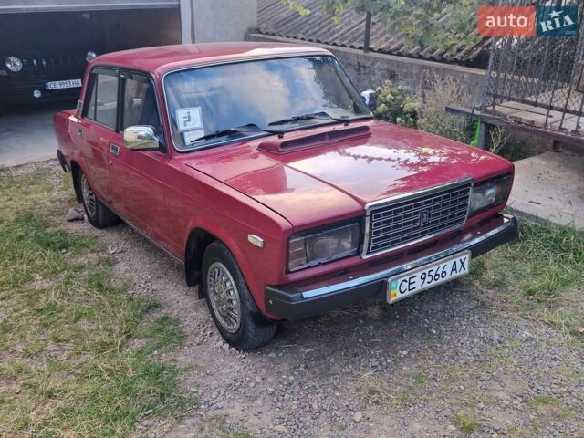 Красный ВАЗ 2107, объемом двигателя 1.5 л и пробегом 90 тыс. км за 2200 $, фото 1 на Automoto.ua