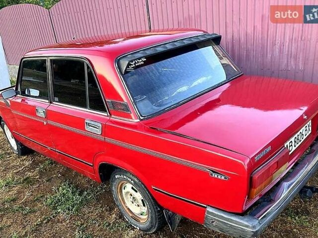 Красный ВАЗ 2107, объемом двигателя 1.5 л и пробегом 89 тыс. км за 850 $, фото 1 на Automoto.ua
