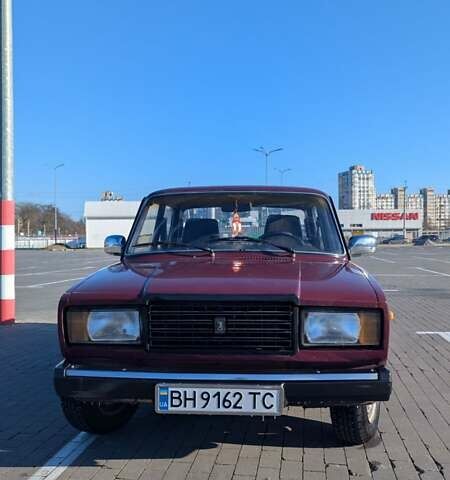 Червоний ВАЗ 2107, об'ємом двигуна 1.45 л та пробігом 53 тис. км за 1499 $, фото 1 на Automoto.ua